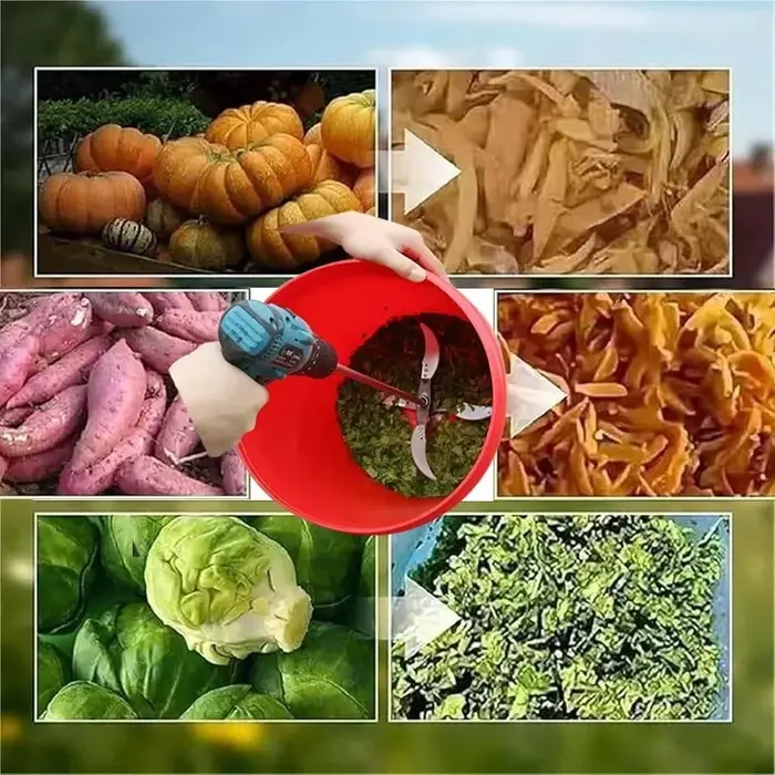 Lame de coupe de fruits et légumes à 4 lames