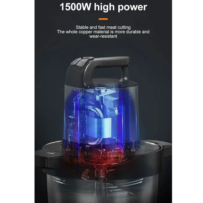 Hachoir à viande électrique en acier inoxydable