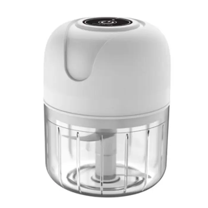 Broyeur d'ail électrique de 250ml, hachoir alimentaire de cuisine, hachoir à viande Portable USB, ha