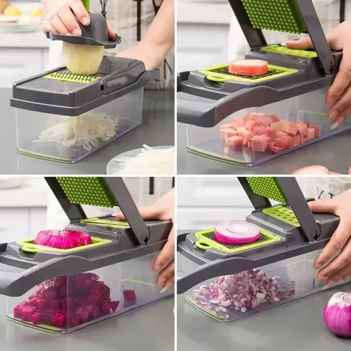 Hachoir à Légumes Multifonctionnel avec Poignée