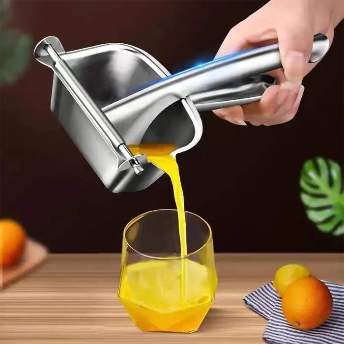 Presse-citron Portable en acier inoxydable