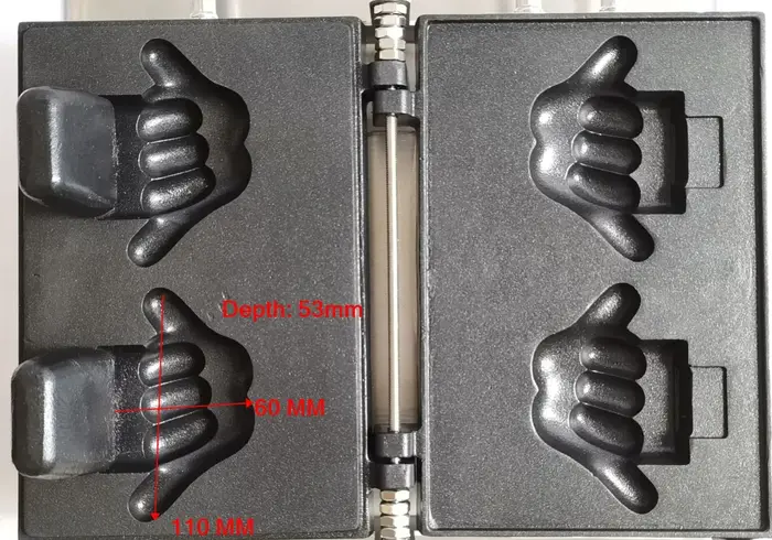 Shaka-Boom – Machine à cône de gaufre pour café
