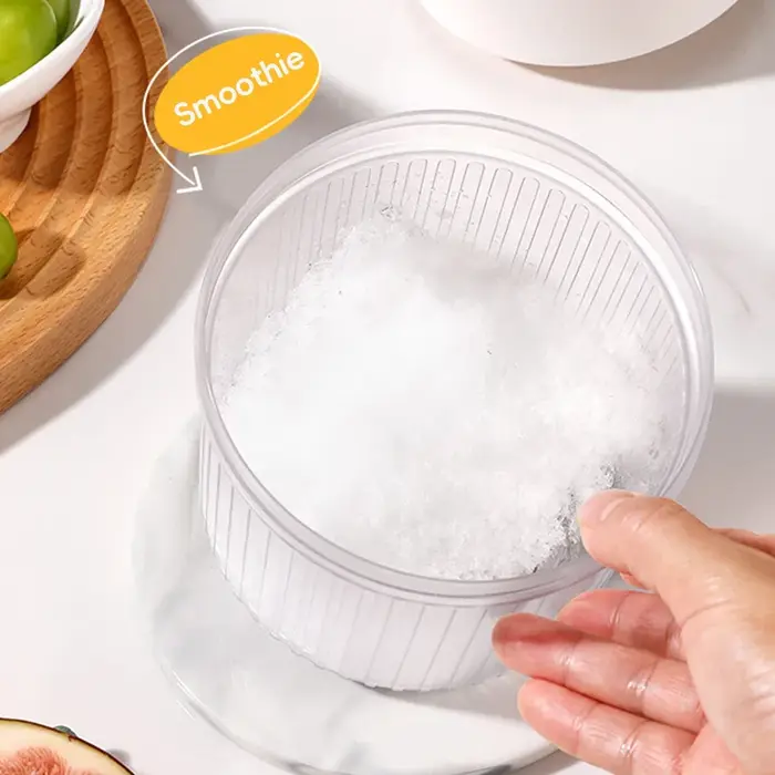 Machine à glace rasée, Mini broyeur à glace rasé à commande manuelle