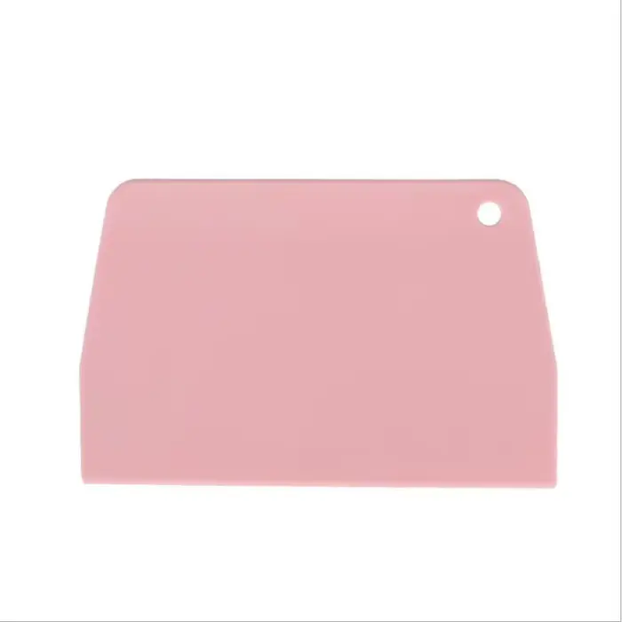Grattoir à pâte à pizza en plastique, couteau de poupée, coupe-pâte, outils de spatule à gâteau, bla