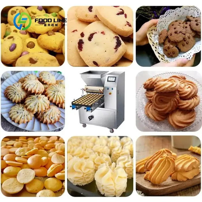 Machine à biscuits multifonctionnelle automatique pour boulangerie