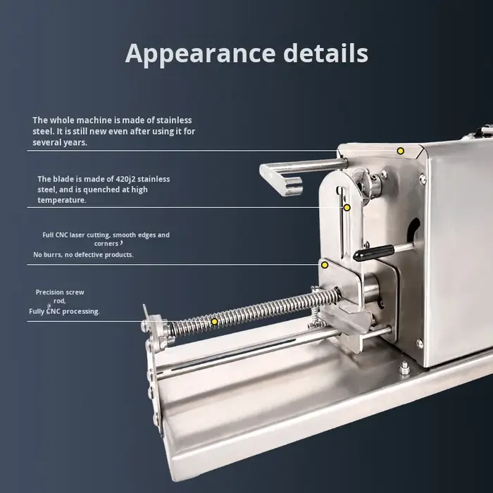 Machine de découpe de légumes et de fruits