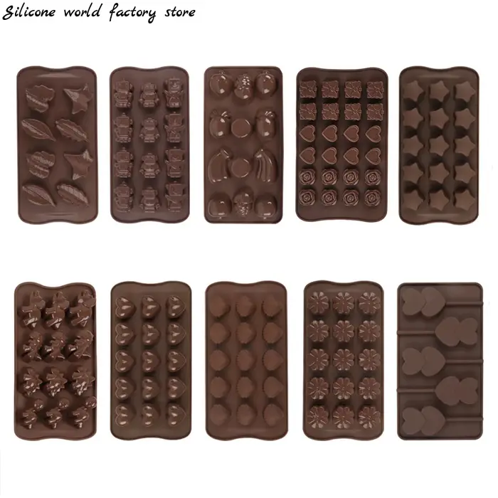 Moule en silicone pour chocolat