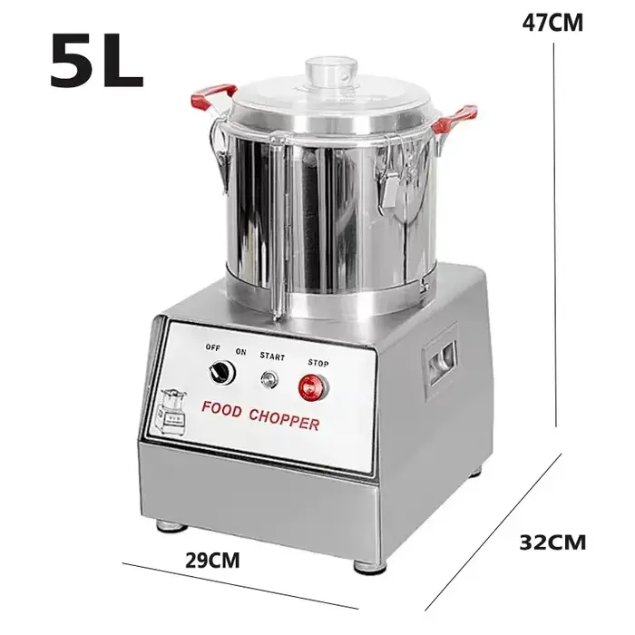 5L 10L grande puissance 1100W -1400W bol coupe hachoir pour aliments haute vitesse hachoir à viande