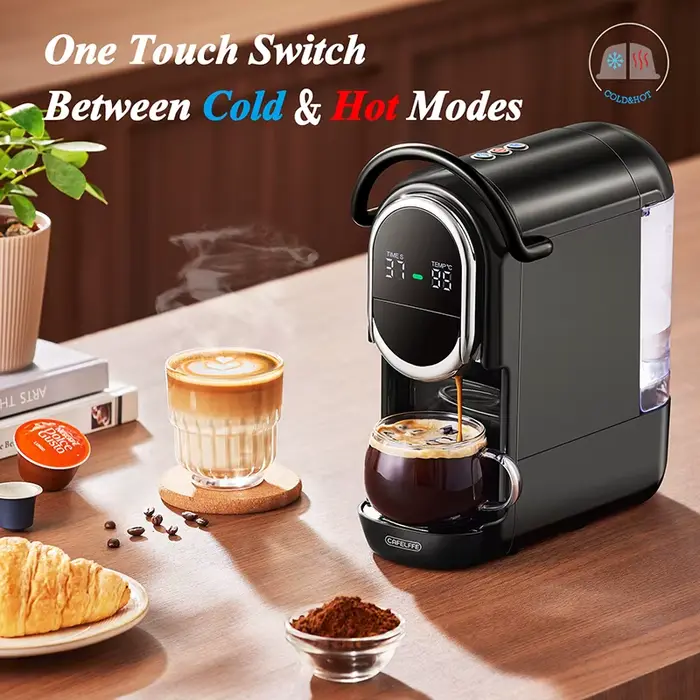 Machine à café à capsules 4 en 1