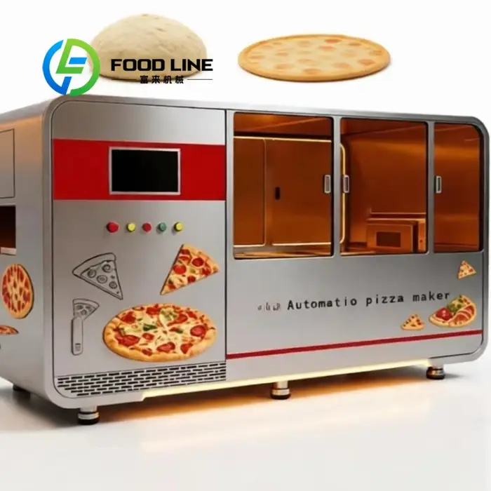 Machine à pizza automatique commerciale personnalisable