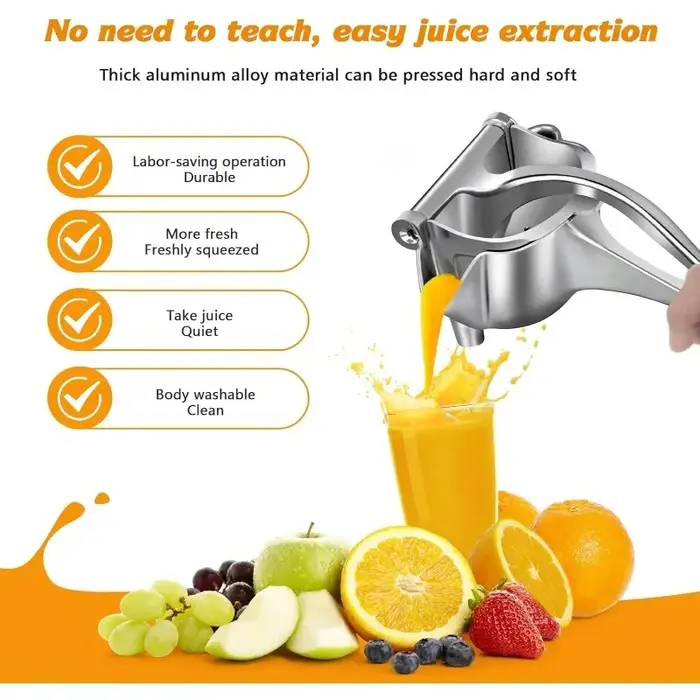 Presse-agrumes manuel, extracteur de jus de fruits
