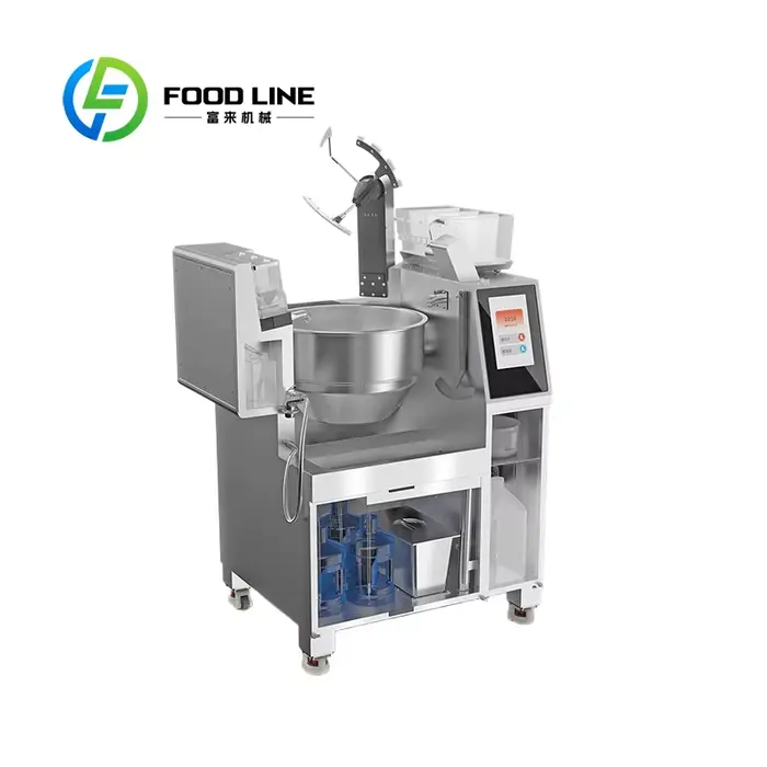 Robot de cuisine intelligent à température contrôlée automatique et personnalisable pour la cuisine