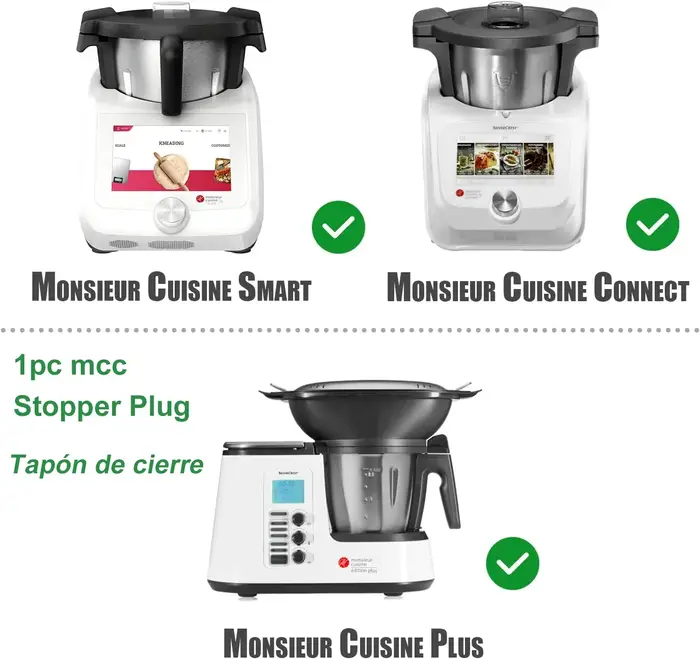Bouchon pour mélangeur de Cuisine Monsieur