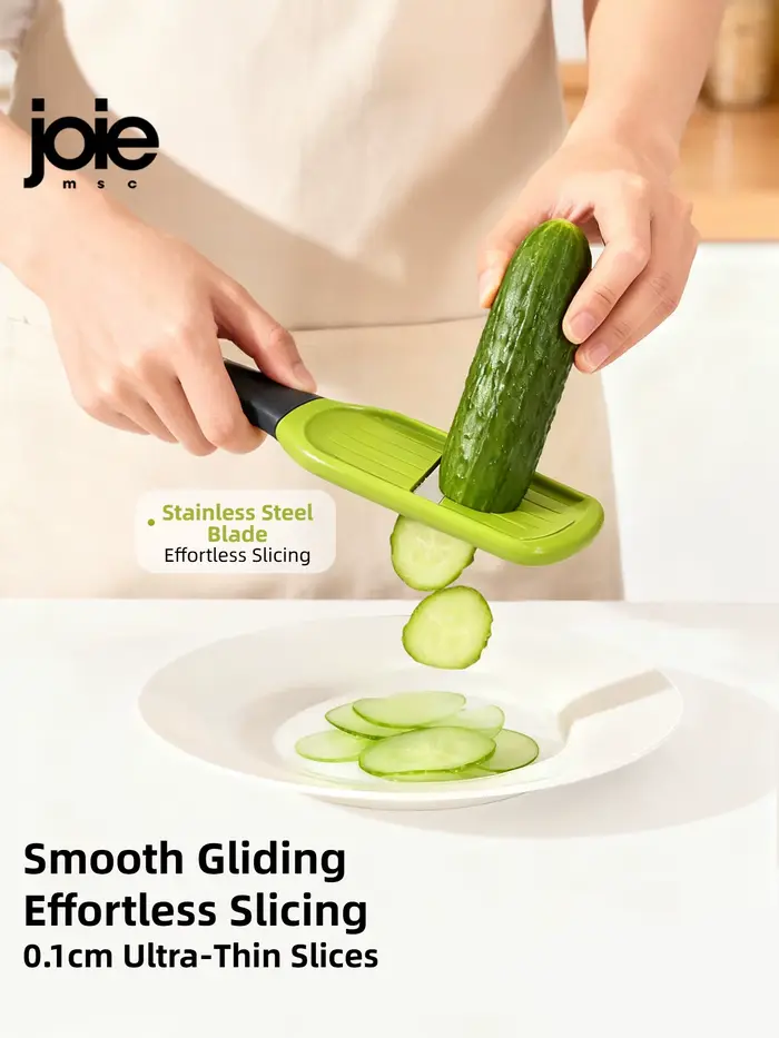 Joie Mini Mandoline trancheuse acier inoxydable coupe-légumes pour pomme de terre carotte concombre fromage accessoires de cuisine outils