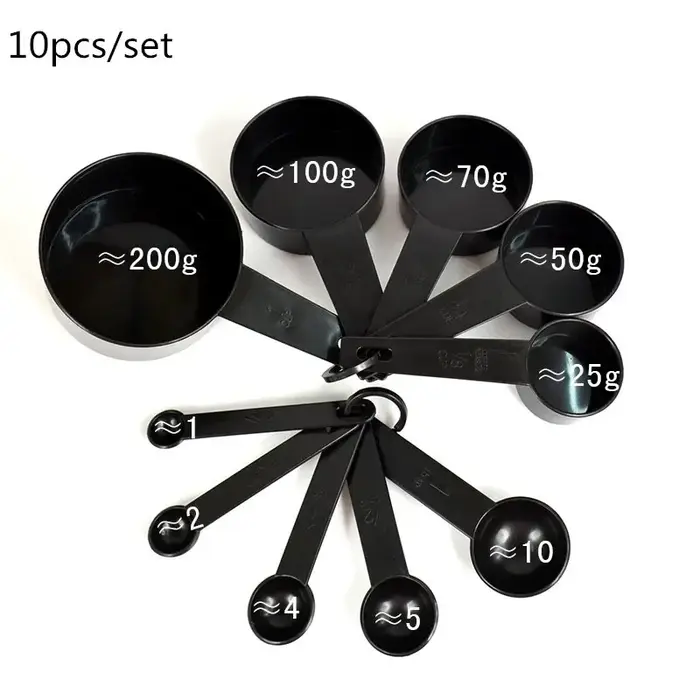 5/10 pièces outils de mesure cuillères à mesurer de cuisine cuillère à café