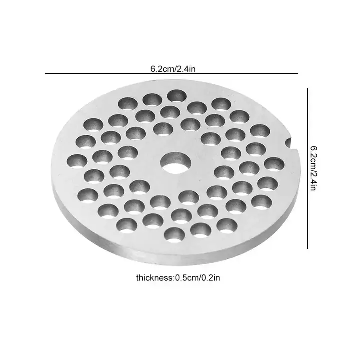 Lame de hachoir à viande avec trou de 3mm/5mm/8mm