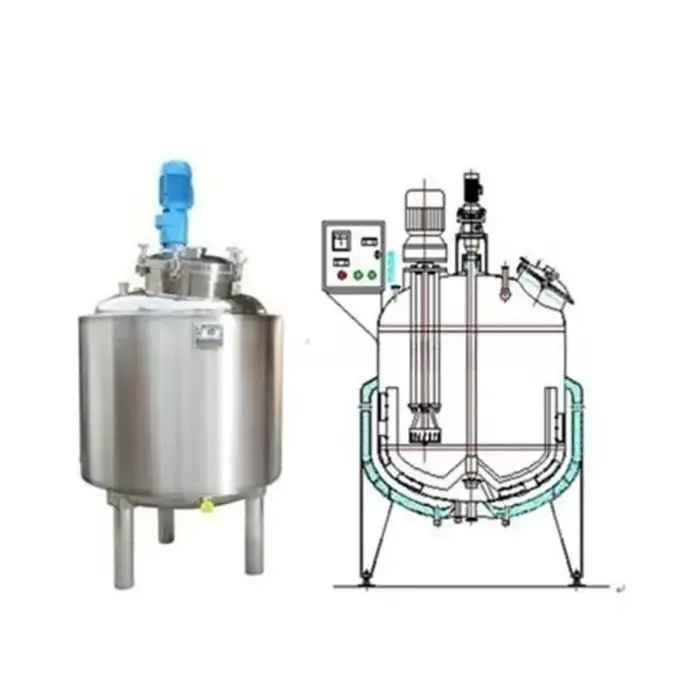 2025 Petit homogénéisateur commercial de lait d'amande de jus de légume de fruit