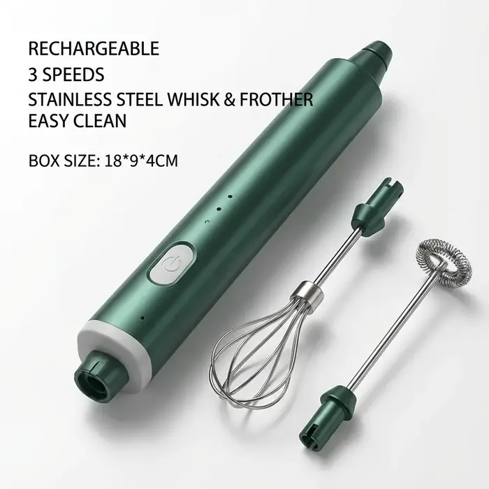 Batteur à œufs portatif Rechargeable par USB