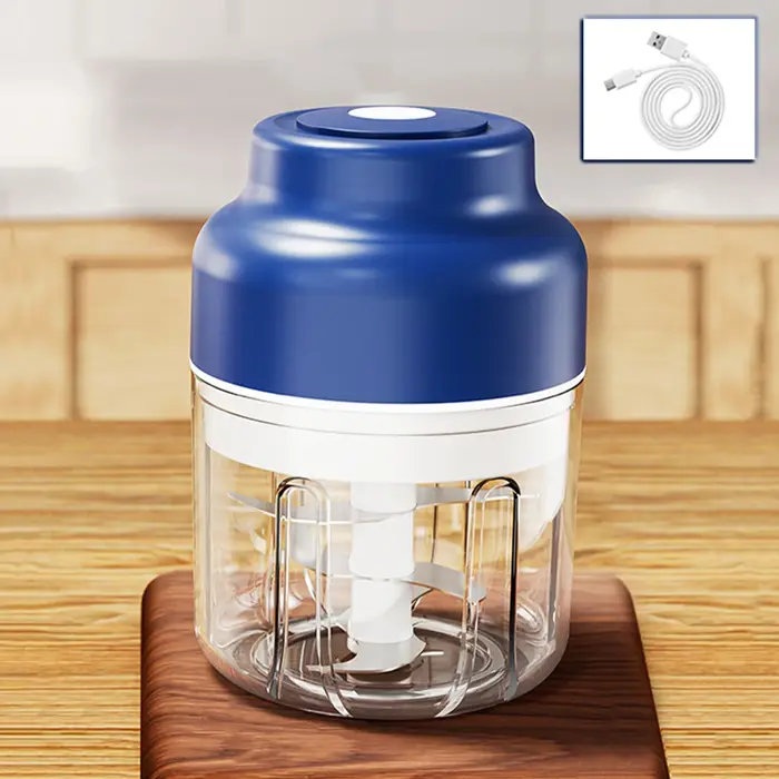 Hachoir à ail électrique rechargeable par USB, robot culinaire pour aliments et viande, mini moulin