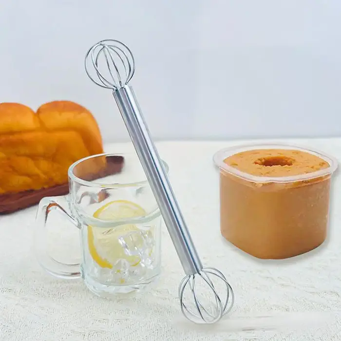 Fouet à crème manuel en acier