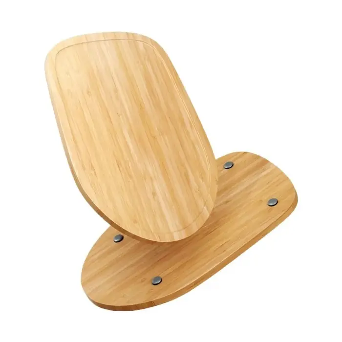 Tapis de déplacement en bambou pour mixeur avec 4 glissières