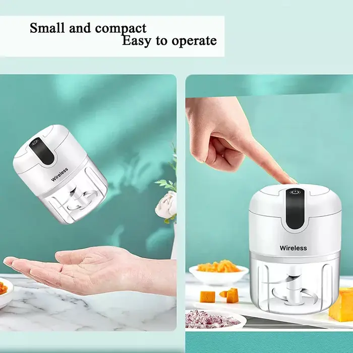 Mini hachoir à ail électrique