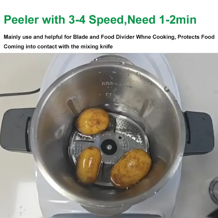 Éplucheur pour Monsieur Cuisine Connect/éplucheur de pommes de terre intelligent