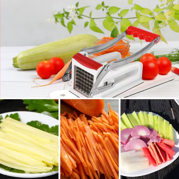 Coupe-pommes de terre français en acier inoxydable