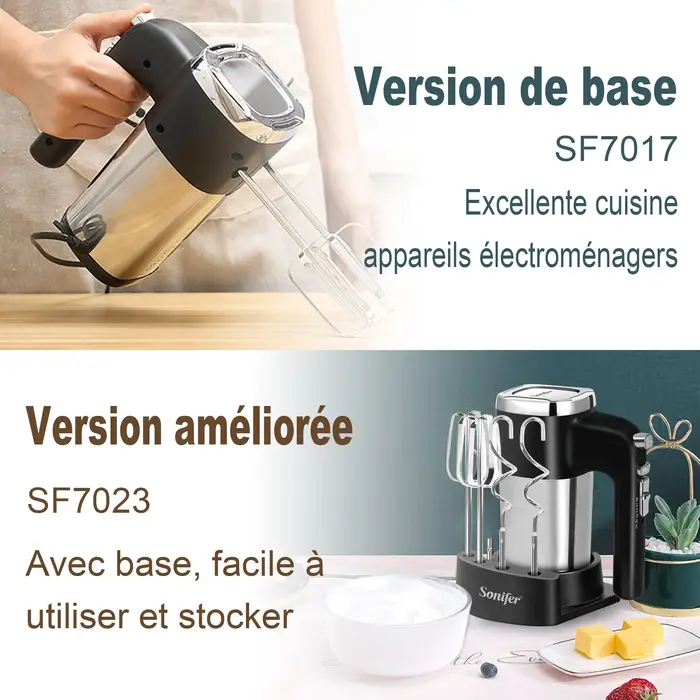 Mélangeur à main électrique pour centre commercial