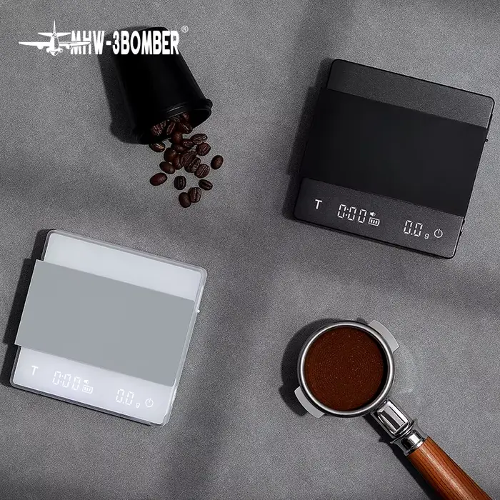 Balance à café de cuisine numérique MHW-3BOMBER 2000g/0.1g balance électronique Rechargeable cycliqu