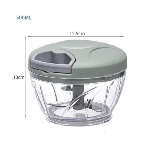 Hachoir à ail manuel 500/900ML, presse-ail, coupe-légumes, hachoir à viande, Gadgets de cuisine, hac