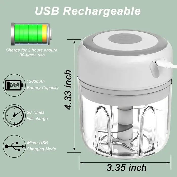 Hachoir à viande électrique 100ML/250ML