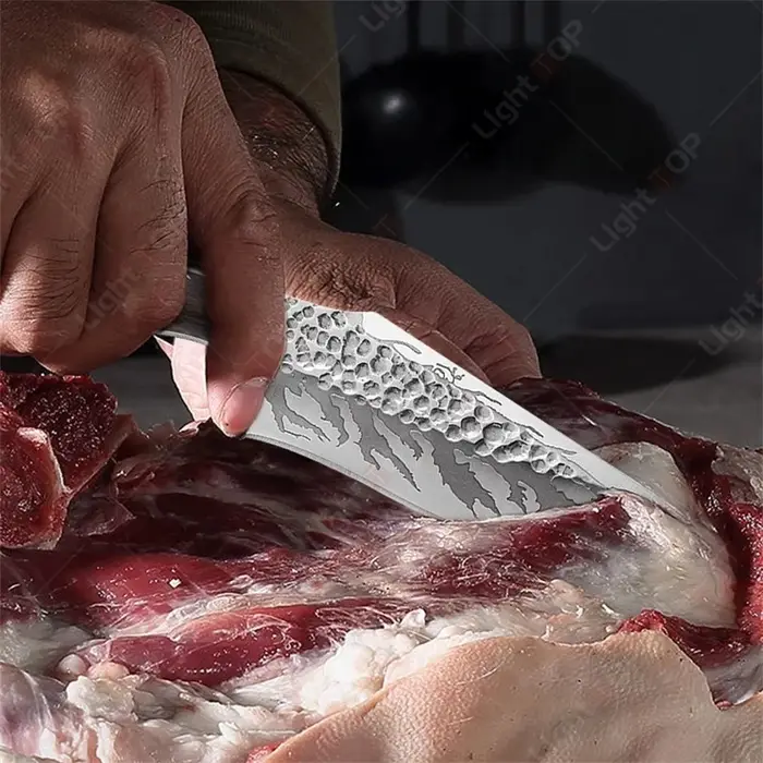 Couteau de cuisine couteau de Chef en acier inoxydable couperet à viande couteau de boucher couteau 