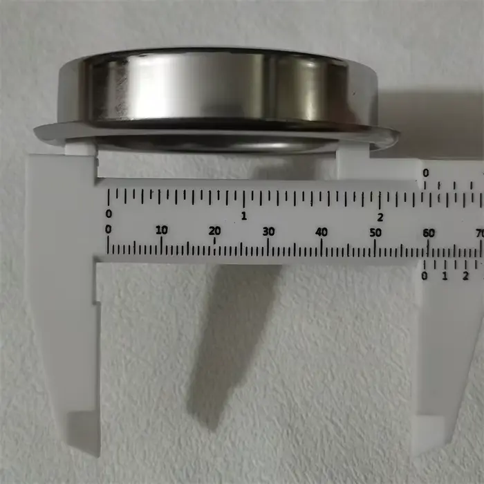 Bol de nettoyage pour filtre à café en acier inoxydable 51mm 54mm 58mm, tasse de rinçage non poreuse