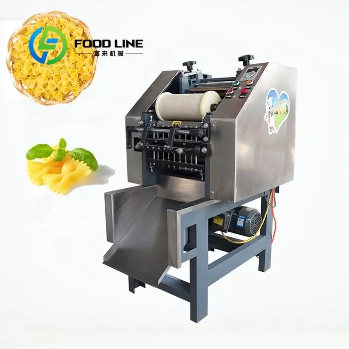 Machine automatique personnalisée pour la fabrication de pâtes Farfalle, équipement commercial de tr
