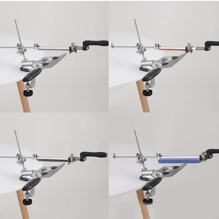 RUIXIN PRO RX 009 Machine à aiguiser les couteaux à Angle fixe professionnel barre de diamant pierre