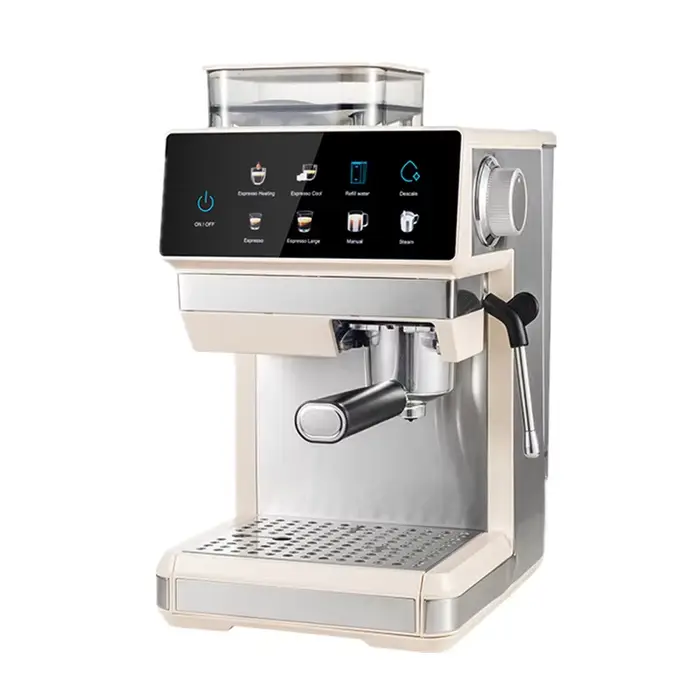 Machine à expresso intelligente 20 bars - Machine à café automatique avec moulin intégré, préparatio