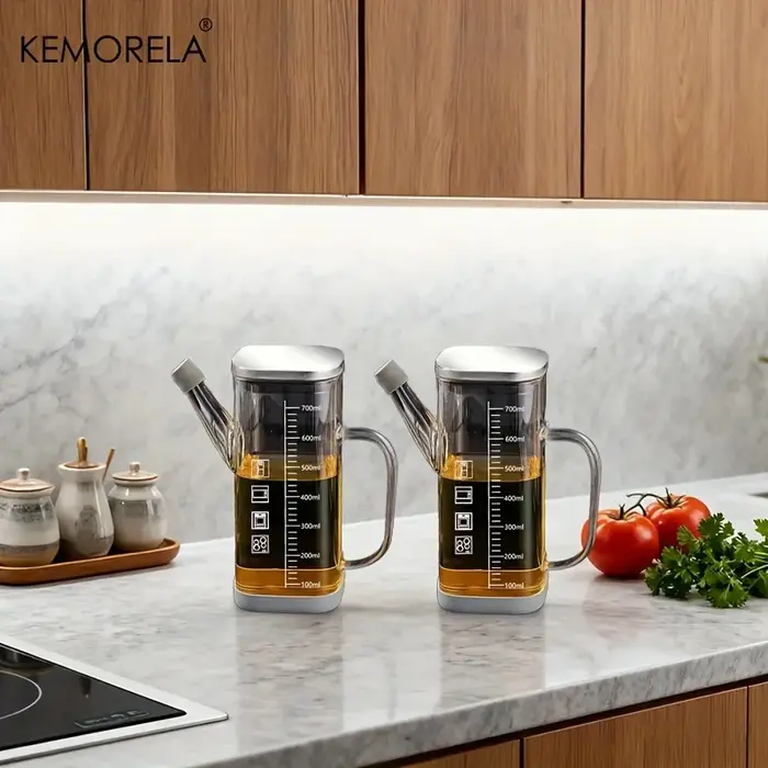 Bouteille distributrice d'huile de cuisine