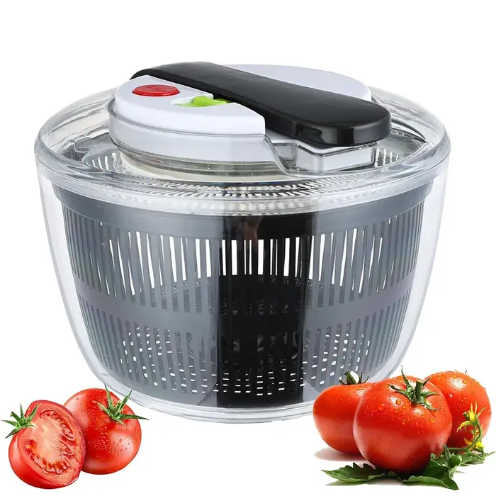 Grand essoreuse à salade de 3L avec couvercle