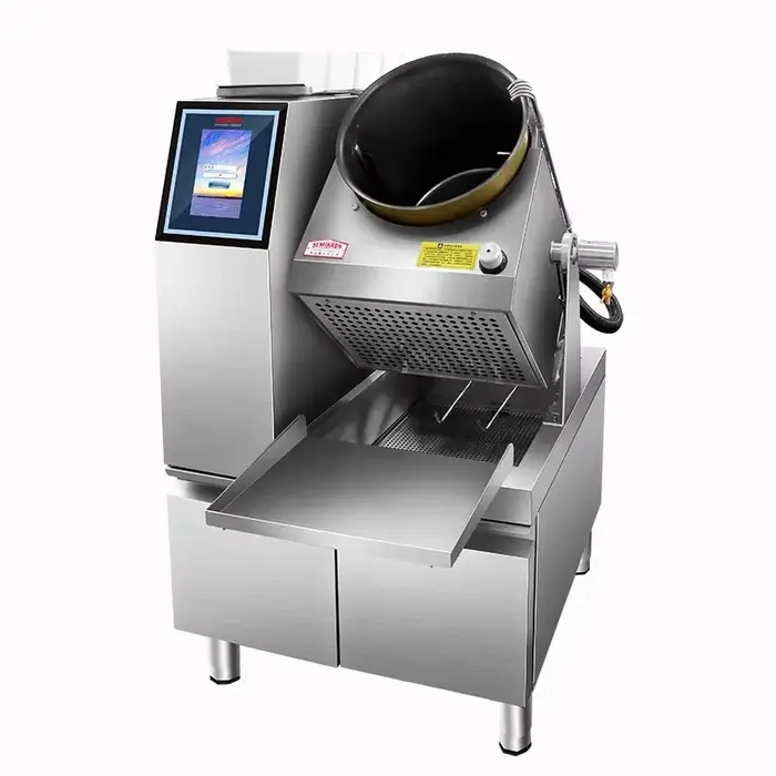 Machine de cuisson automatique à grande capacité pour la cuisine, équipement de cuisine personnalisé