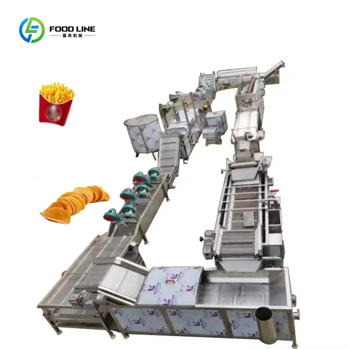 Machine automatique de découpe de frites, Machine de fabrication de frites de pommes de terre
