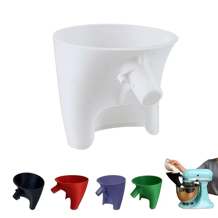 Kitchen Aid Artisan KSM150 Mélangeur sur socle à tête inclinable de 5 Qt avec fixation d'entonnoir facile à verser