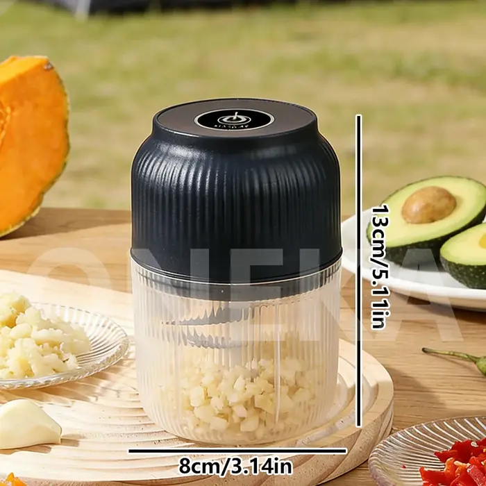 Mini hachoir électrique 320 ml USB pour ail