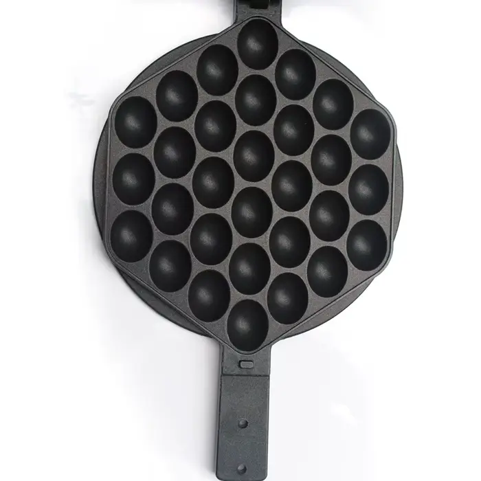 Commercial QQ oeufs bulle boule cuisson gaufrier fer Hongkong gaufre Eggette moule gâteau
