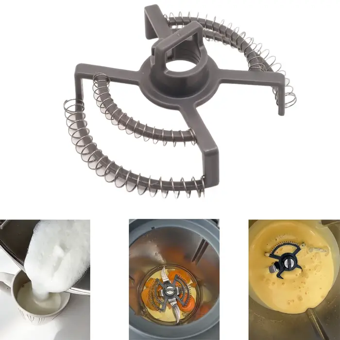 Fouet mélangeur pour Thermomix TM7, mousseur à lait TM6 TM5 TM31 universel