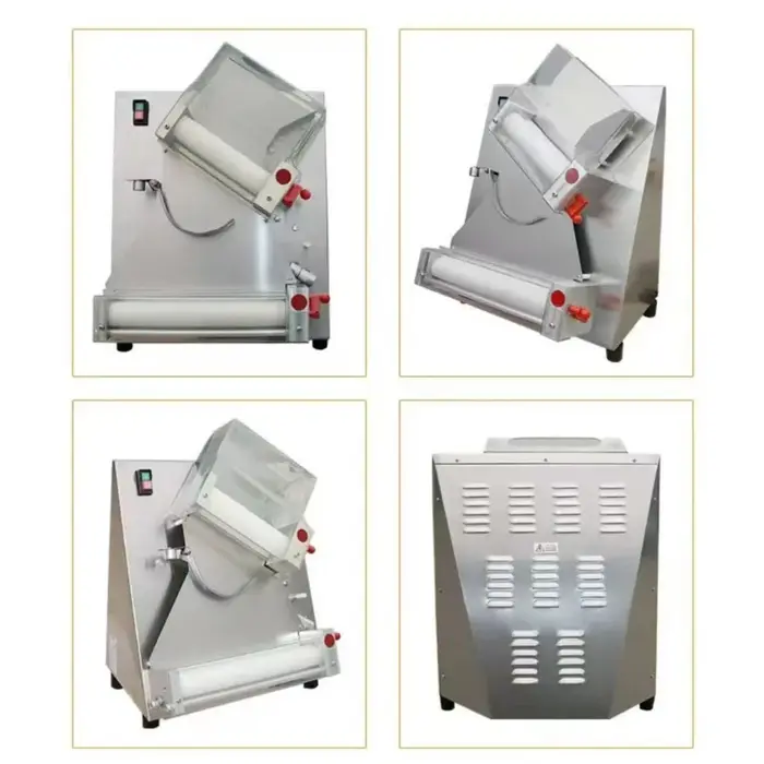 Machine de formage de pâtisserie électrique entièrement automatique commerciale pour pizza