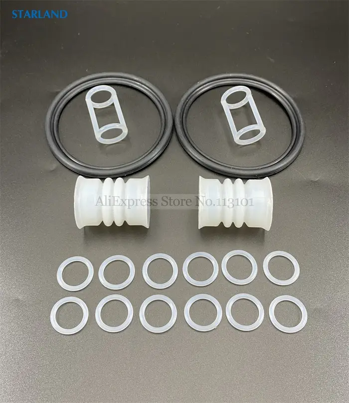 Anneaux d'étanchéité en Silicone 18 en 1, Tubes d'étanchéité ondulés combinés, pièces pour fabricant
