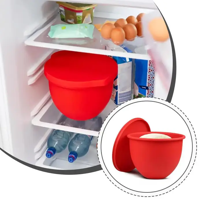 Revêtement de bol en Silicone avec couvercles
