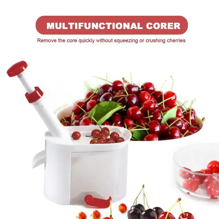 Machine d'extraction de graines de cerises