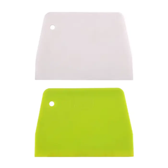 Outil de cuisson, grattoir en plastique, bricolage, spatule à crème pour pâtisserie, couteau de coup